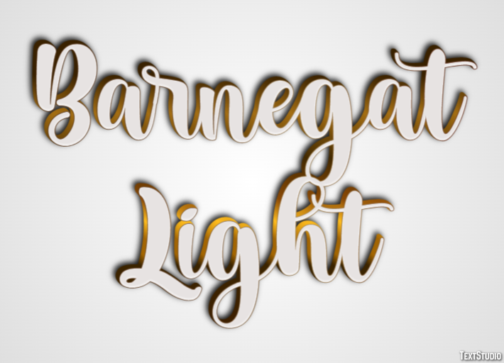 Barnegat Light Effetto testo