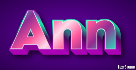 Ann Text Effect