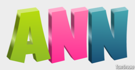 Ann Text Effect