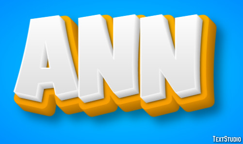 Ann Text Effect