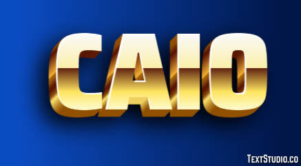 Caio Effetto testo