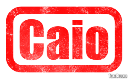 Caio Efeito do texto