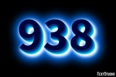 938 Tekst Effect