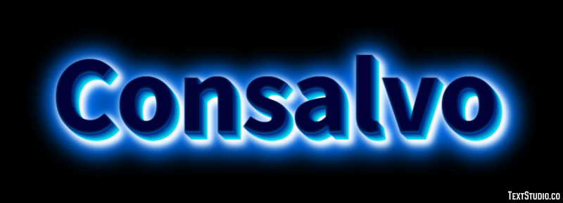 Consalvo Эффект текста