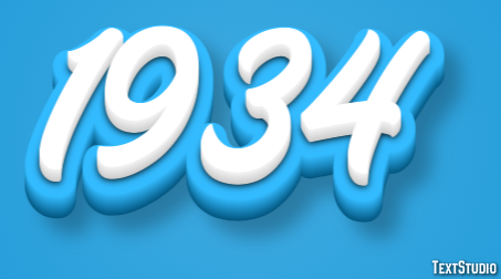 1934 Metin efekti