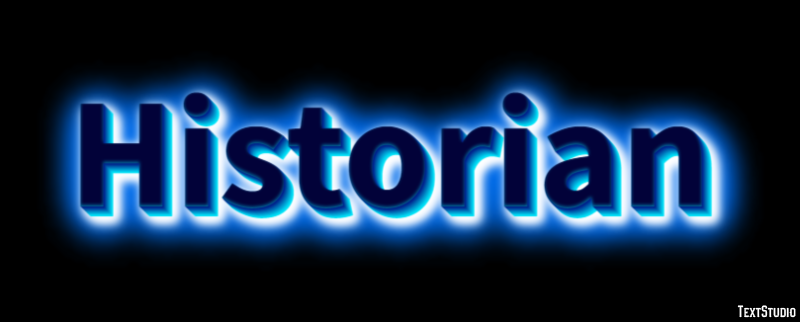 Historian Efeito de texto