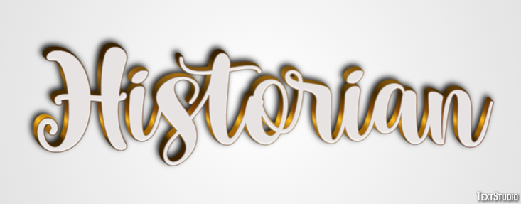 Historian Text Effect