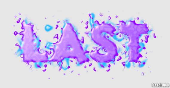 Last Text Effect