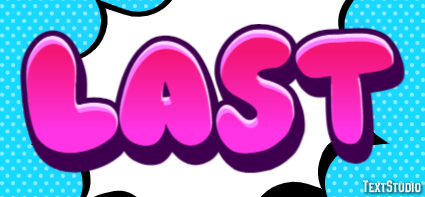 Last Text Effect