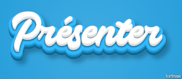 Présenter Effet de Texte
