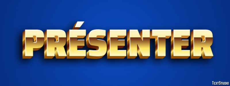 Présenter Effet de Texte
