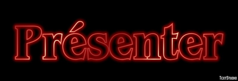 Présenter Effet de Texte