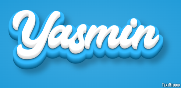 Yasmin テキスト効果
