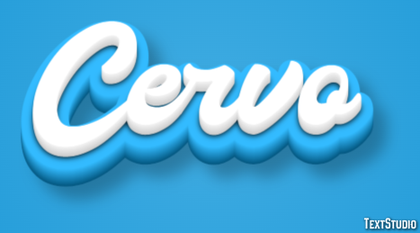Cervo Efekt tekstowy