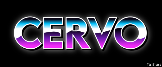 Cervo Efekt tekstowy