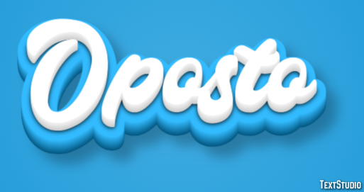Oposto Efekt tekstowy