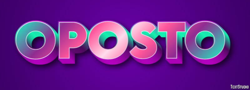Oposto Efekt tekstowy