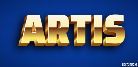 Artis Texteffekt