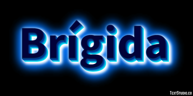 Brígida Tekst Effect