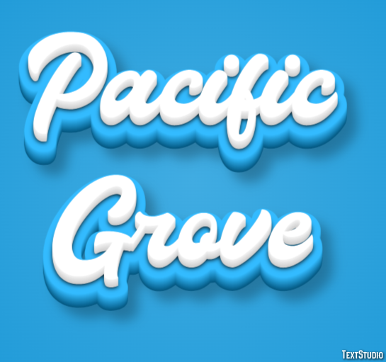 Pacific Grove Effet de Texte