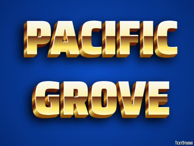 Pacific Grove Efekt tekstowy