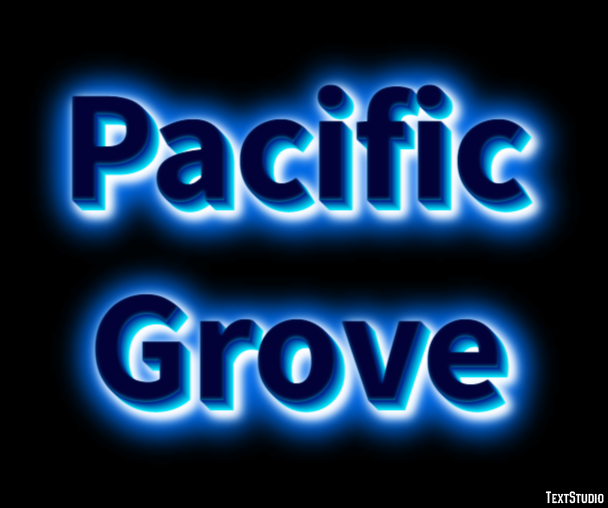 Pacific Grove Efekt tekstowy