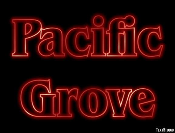Pacific Grove Efekt tekstowy