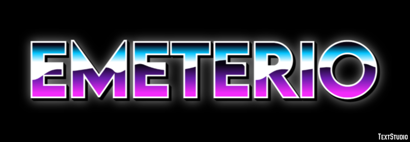 Emeterio Efecto de texto