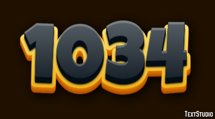 1034 Text Effect