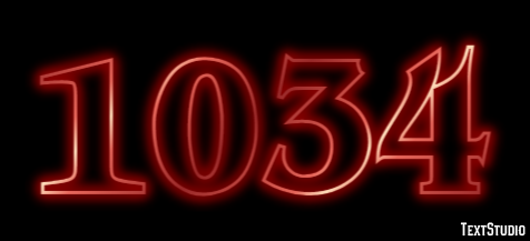 1034 Text Effect