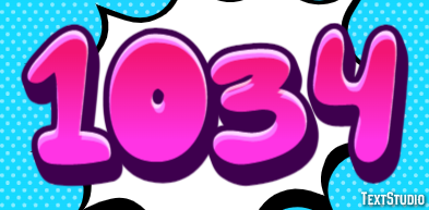 1034 Text Effect