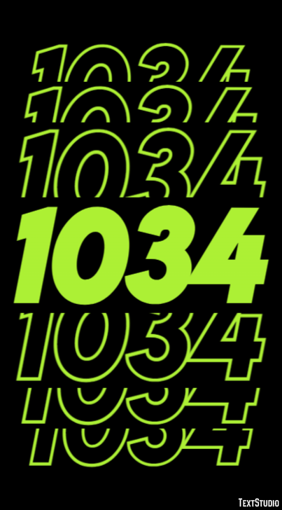 1034 Text Effect