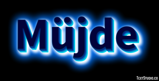 Müjde Text Effect