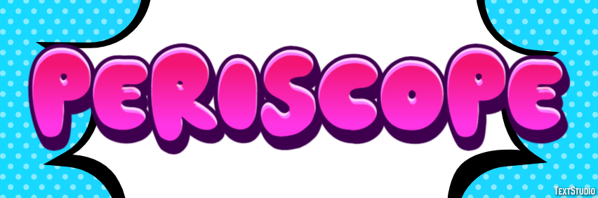 Periscope Effet de Texte