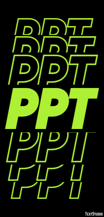 PPT Texteffekt