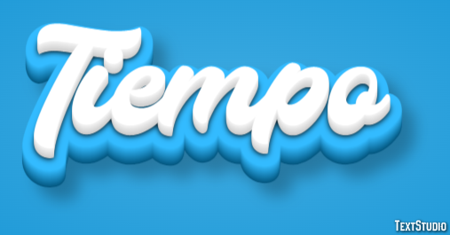 Tiempo Текстовый эффект