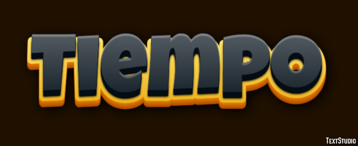 Tiempo Texteffekt