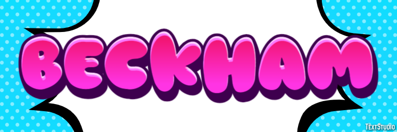 Beckham Text Effect