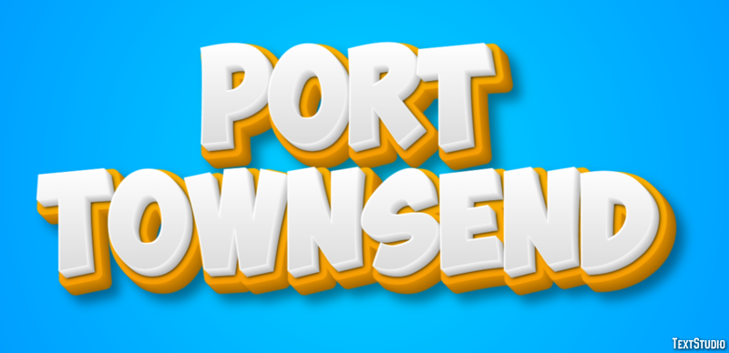 Port Townsend Efecto de Texto