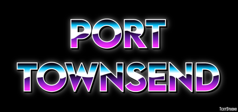 Port Townsend Texteffekt