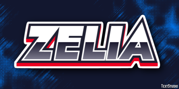 Zelia Effet de texte