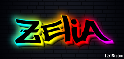 Zelia Effet de texte