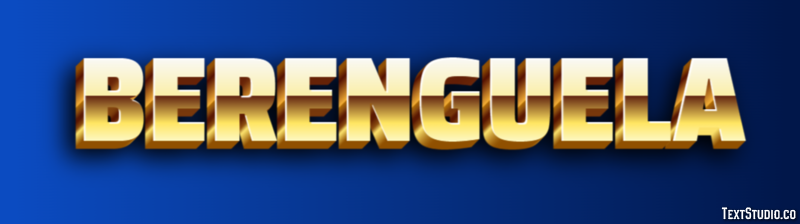 Berenguela Efecto de texto