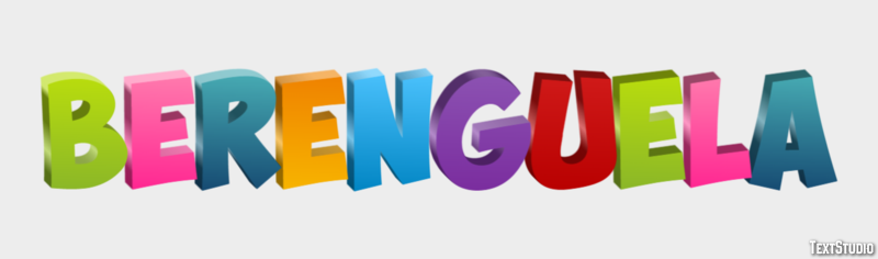 Berenguela Efecto de texto