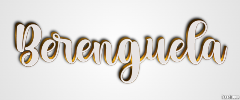Berenguela Efecto de texto