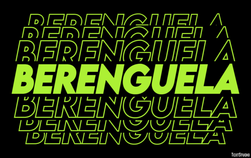 Berenguela Efecto de texto