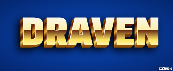 Draven Text Effect