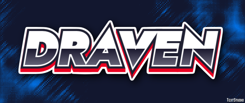 Draven Text Effect
