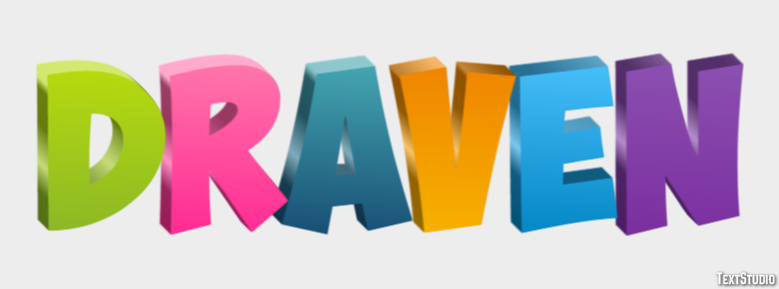 Draven Effet de texte