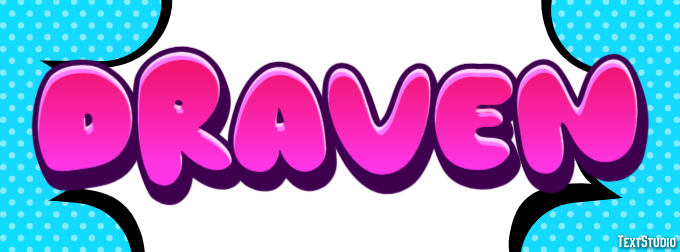 Draven Effet de texte